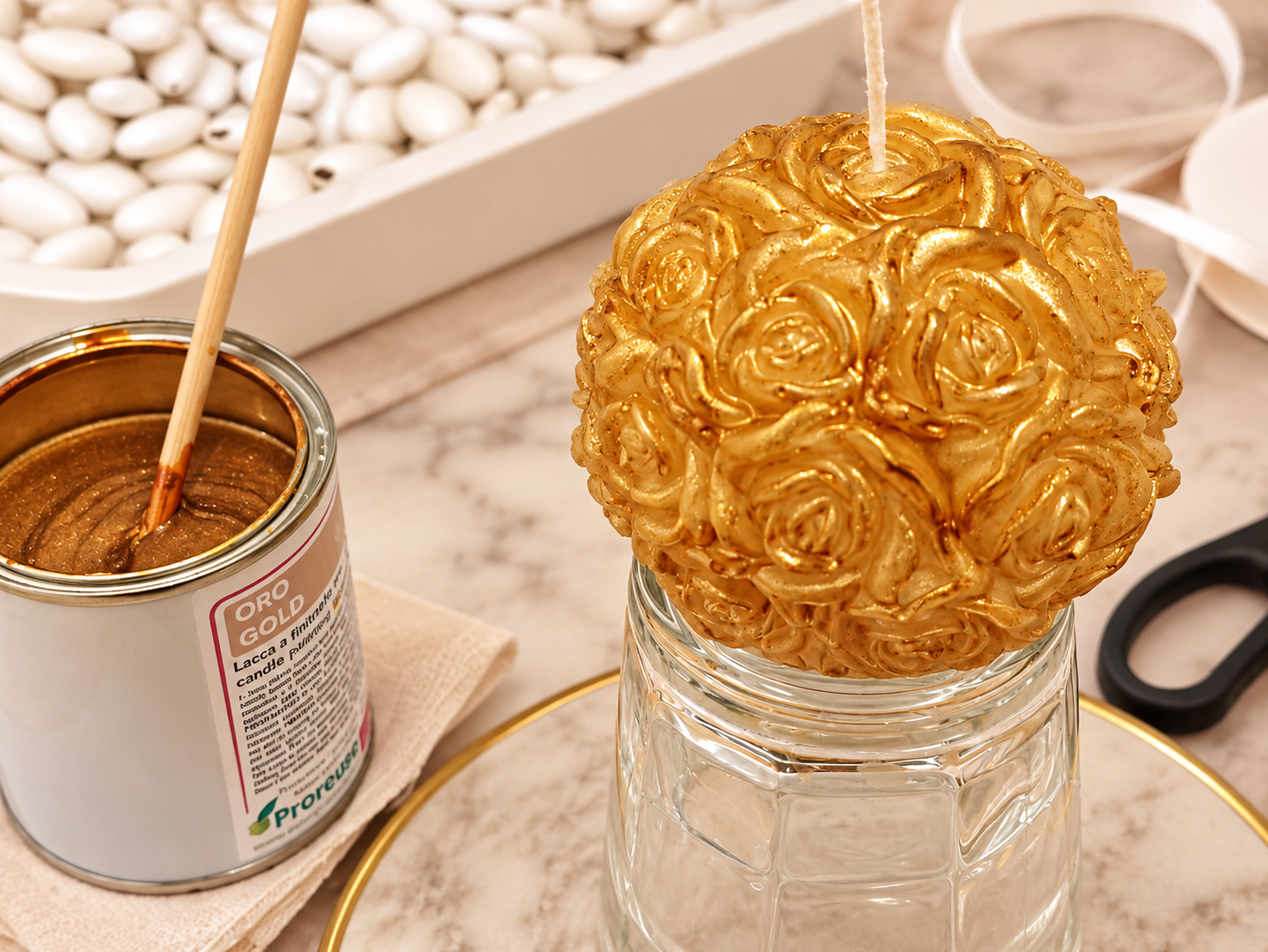 Candela decorative